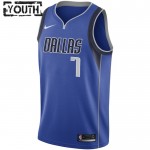 Maillot NBA Dallas Mavericks Dwight Powell 7 Nike 2022-23 Icon Edition Swingman - Enfant